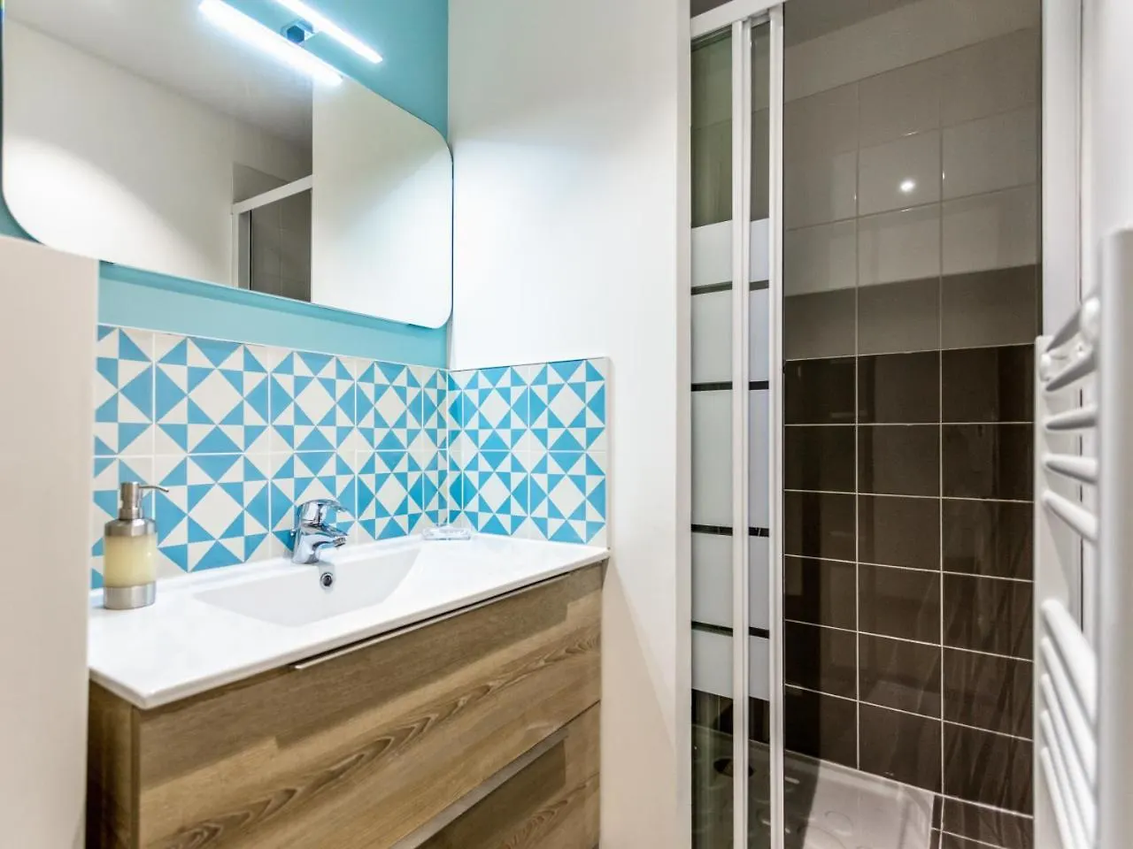 마르세유 L'Escapade Marseillaise T2 Moderne Avec Cuisine Equipee Et A 5 Min Du Vieux-Port 아파트